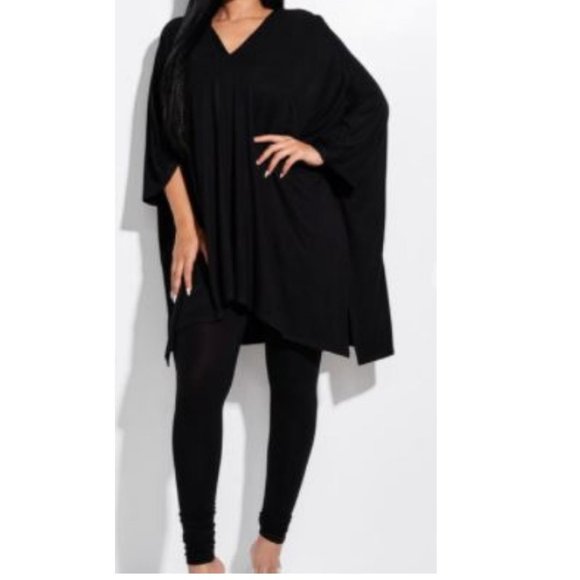 Pants - Two Piece Leggings with Oversized Pullover Large